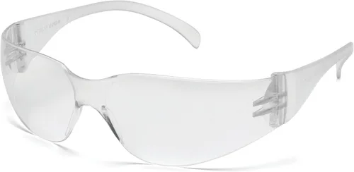 Vista 21 de Pyramex Intruder Safety Eyewear Clear Frame Full Foam Padding Clear Anti-Fog Lens