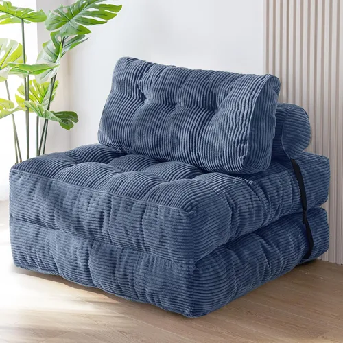 Vista 25 de MAXYOYO Folding Sofa Bed, Convertible Chair Bed with Pillow