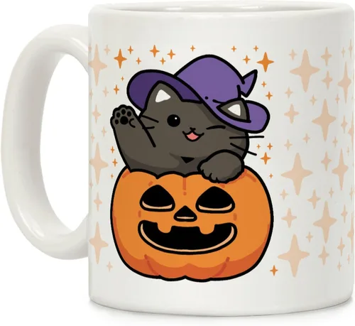Vista 177 de LookHUMAN Tazas de Halloween Taza de café de Halloween - Tazas de café para decoración ideales para amantes y entusiastas de la decoración - Taza
