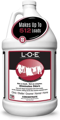Vista 9 de Odorcide Concentrado eliminador de olores de lavandería – Eliminador de olores de mascotas para olores fuertes – Eliminador de olores de mascotas