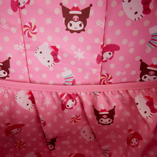 Vista 4 de Loungefly Sanrio: Kuromi and Friends Holiday Mochila de tamaño completo, exclusiva de Amazon