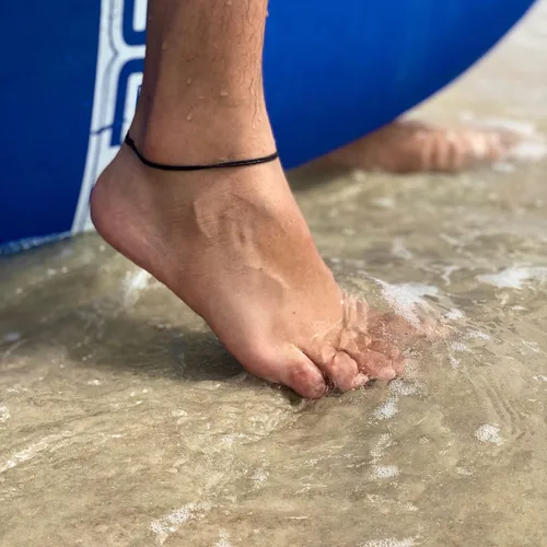 Vista 9 de Tobillera de cordón para hombres, mujeres, adolescentes y adultos, unisex, pulsera de tobillo para surfistas, playa, tobilleras, impermeables