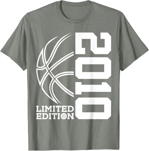 Vista 71 de Camiseta de baloncesto de 13 cumpleaños edición limitada 2010, Negro