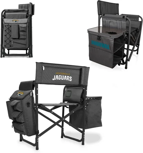 Vista 28 de PICNIC TIME NFL NFL Fusion - Silla de campamento unisex para adultos, con mesa auxiliar y enfriador suave, silla de playa para adultos, silla