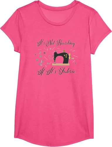 Vista 19 de It's Not Hoarding If Its - Camiseta de costura para acolchado, Blanco, S