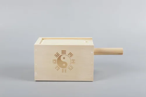 Vista 6 de Solid Wood Small moxibustion Box moxibustion Therapy