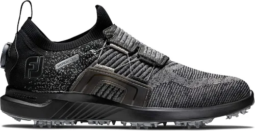 Vista 2 de FootJoy Zapatos de golf Hyperflex Boa para hombre GrisRojo
