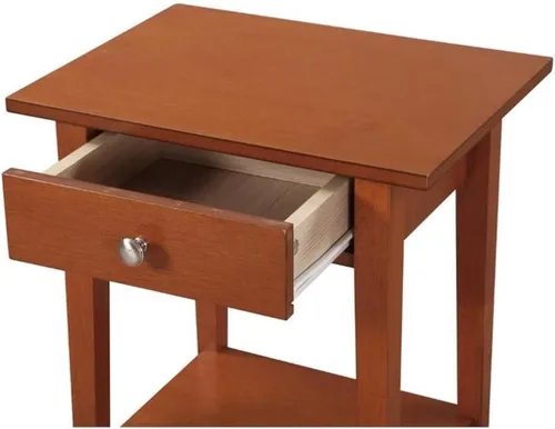 Vista 5 de Glory Furniture Dalton - Mesita de noche con 1 cajón, color roble