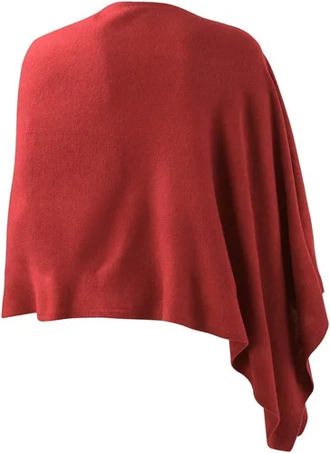 Vista 69 de Fomolom Ponchos para mujer, versátil, ligero, tejido sólido, chal envolvente, bufanda, accesorios para mujer