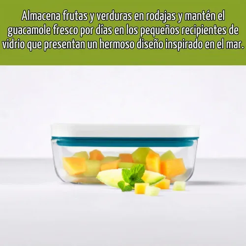 Vista 2 de ZWILLING Recipiente hermético de almacenamiento de alimentos Fresh & Save, pequeño, La Mer