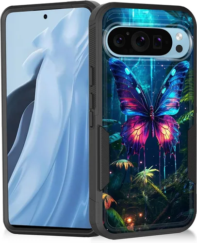 Vista 39 de Funda para Pixel 7a, resistente de doble capa híbrida de policarbonato duro de goma suave a prueba de golpes para Google Pixel 7A 6.1 pulgadas