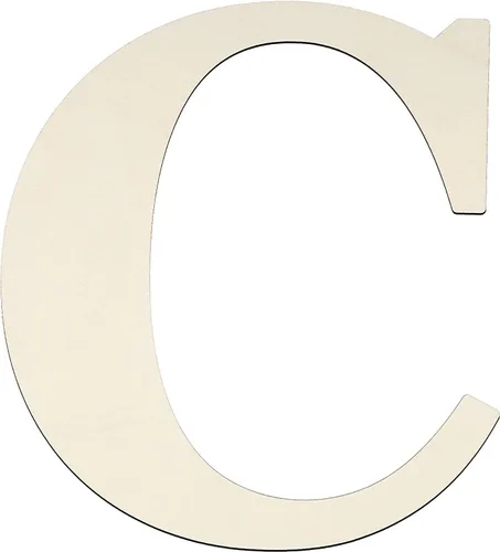 Vista 7 de Letras de madera de 12 pulgadas y letras de madera en blanco de 1/5 pulgadas de grosor sin terminar para pintura, manualidades y decoración de pared