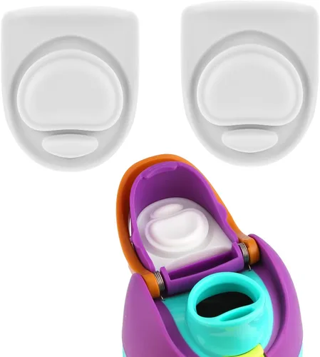 Vista 12 de 2 juegos de tapón de tapa de repuesto y junta de anillo para Owala FreeSip Negro