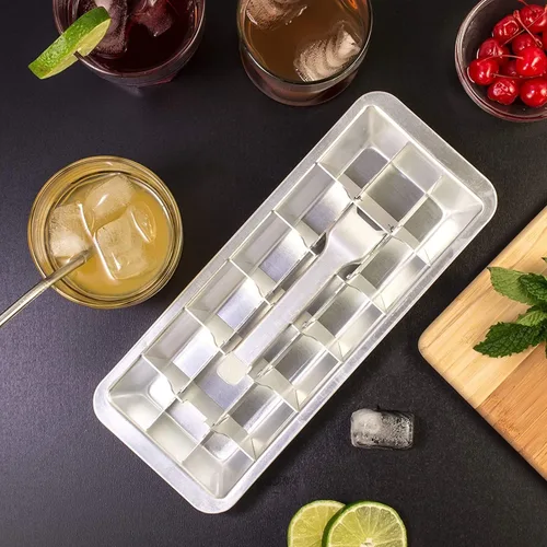 Vista 5 de Cubitera de hielo para cocina, clásica, para 18 cubos