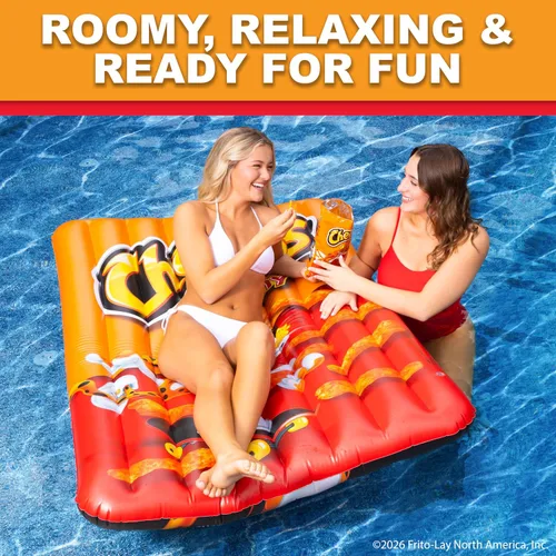 Vista 3 de Sunny Days Entertainment Doritos® Reversible Pool Float Double Sided Cool