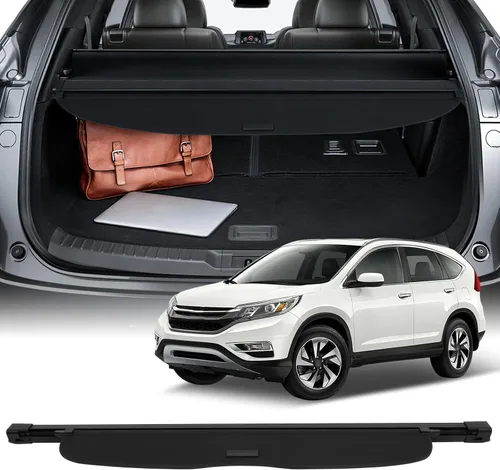 Vista 11 de Cubierta de carga para 2013-2016 para Mazda CX-5 2.0L 2014-2016 para Mazda CX-5 2.5L, protector retráctil para cajuela trasera, protector