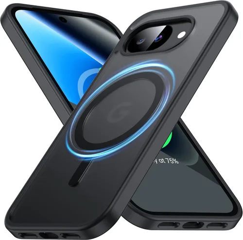 Vista 27 de Serie Soft Touch para Funda Google Pixel 7a, [Antihuellas] [Ajuste Delgado] con Protección Militar Borde de Silicona [A Prueba de Golpes]