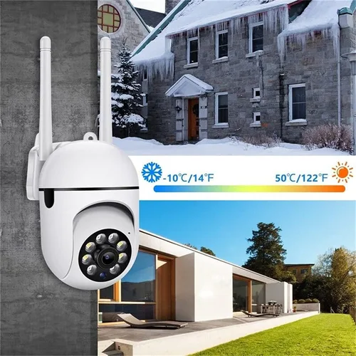 Vista 7 de Cámaras de seguridad para exteriores, cámaras WiFi de 2.4 GHz y 5G para seguridad en el hogar, cámaras de vigilancia domo 1080P, visión de 360°