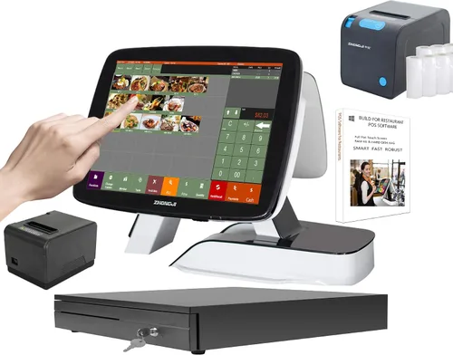 Vista 8 de Sistema de punto de venta inteligente de punto de venta registrador de efectivo software POS para restaurantes, bares, asadores con recibos o SET01