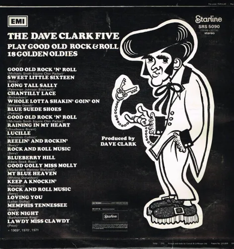 Vista 2 de The - Play Good Old Rock & Roll - 18 Golden Oldies - Starline - SRS 5090