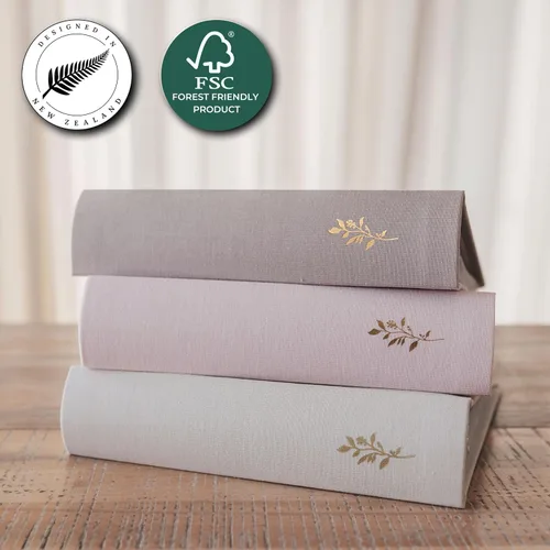 Vista 8 de Elegante álbum de fotos de lino, 200 bolsillos sin ácidos para fotos de 4 x 6 pulgadas, perfecto para bodas y regalos