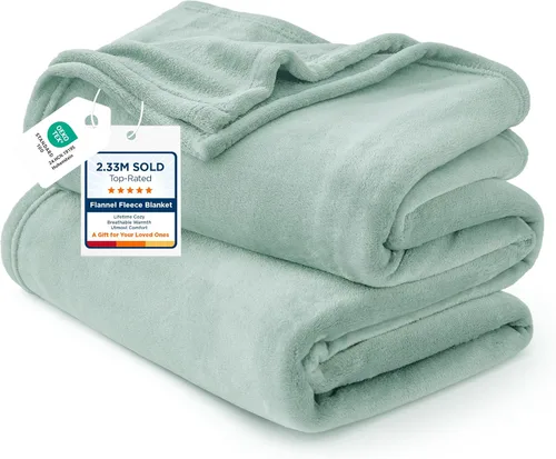 Vista 32 de Bedsure GentleSoft Bedding Manta de Vellón para Niñas y Niños - Mantas Pequeñas Suaves, Acogedoras y Bonitas para Viajes, 43x55 Pulgadas, Blanco
