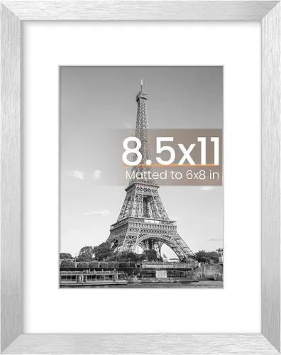 Vista 163 de upsimples Portarretratos de 2.5 x 3.5 pulgadas, para fotos de 2 x 3 pulgadas con paspartú o de 2.5 x 3.5 pulgadas sin paspartú, marco de fotos