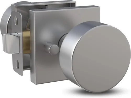 Vista 25 de Mega Handles - Cerradura de cerrojo SUANA I Cerradura de entrada - Cerradura de cerrojo cuadrada de alta resistencia para puertas zurdas o diestras