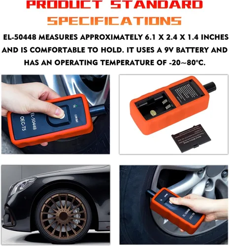 Vista 3 de Herramienta de aprendizaje TPMS para sensor de monitor de presión de neumáticos automático GM, herramienta de formación de programación del sistema