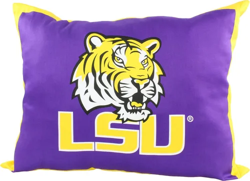 Vista 8 de College Covers Almohada de tiro de 28 x 20 pulgadas, Arkansas Razorbacks