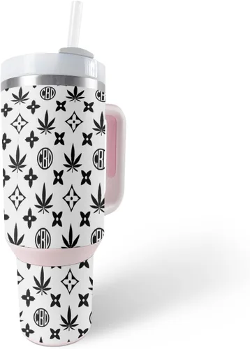 Vista 12 de MightySkins Skin - Vaso de vinilo compatible con Stanley The Quencher H2.0 FlowState de 40 onzas, vaca marrón, protectora, duradera y única, fácil