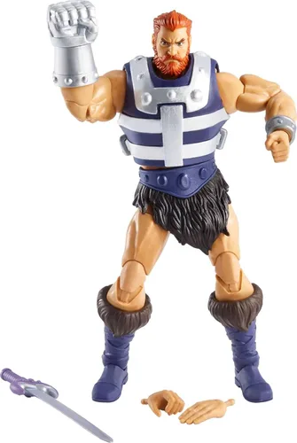 Vista 5 de Masters of the Universe Masterverse Fisto Figura de acción con accesorios, Motu de 7 pulgadas, regalo coleccionable para fanáticos de 6 años