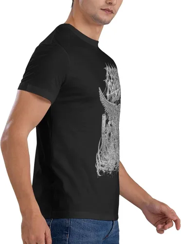 Vista 5 de Morbid Angel T Shirt Men's Summer Round Neck Trend Fashion Short Sleeve T Shirt Sports Fitness Cotton Shirt Tops