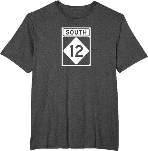 Vista 62 de Highway 12 South NC Outer Banks North Carolina Hwy - Camiseta, Negro, S