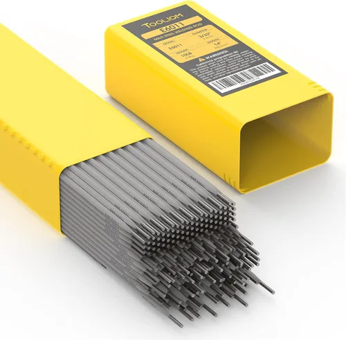 Vista 15 de Barra de soldadura de bajo hidrógeno TOOLIOM E6011 de 1/8" 5LB Electrodos de varilla de acero al carbono