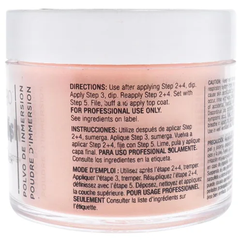 Vista 3 de Cuccio Esmalte de uñas en polvo de color, laca para manicura y pedicura, polvo altamente pigmentado que está finamente molido, acabado fuerte