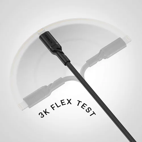 Vista 3 de OtterBox Cable USB-A a Micro-USB, 1M - Negro