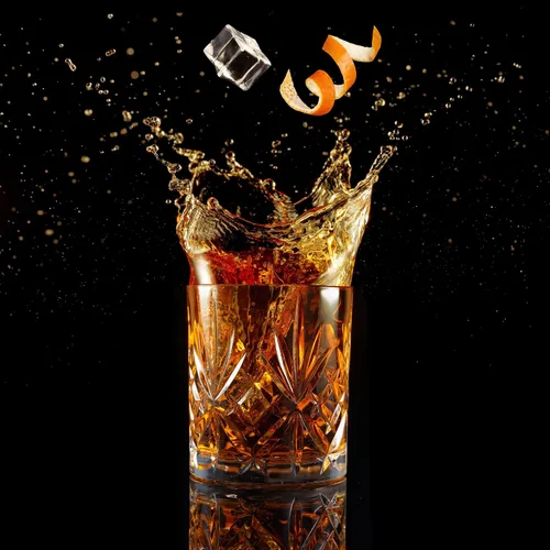 Vista 8 de Bezrat Juego de 6 vasos de whisky – Vasos de chupito multiestilo – Vasos escoceses de 10 onzas – Vasos de roca Barware para whisky, Bourbon, bebidas