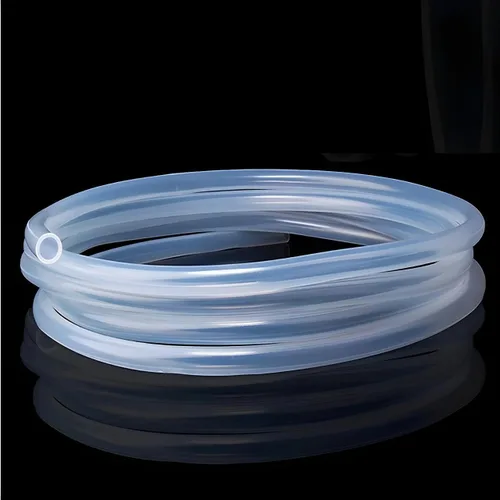 Vista 4 de OCS Parts Tubo de silicona de 1/2 pulgadas de diámetro interior x 3/4 pulgadas de diámetro exterior 3 pies Tubo de silicona de grado alimenticio