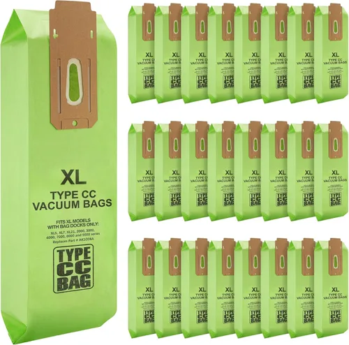 Vista 13 de Paquete de 16 bolsas de vacío para Oreck tipo CC, se adapta a todas las Verde