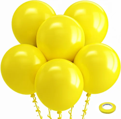 Vista 104 de Bezente Paquete de 150 globos de látex mate color burdeos de 5 pulgadas rojo (07-Red-G42)