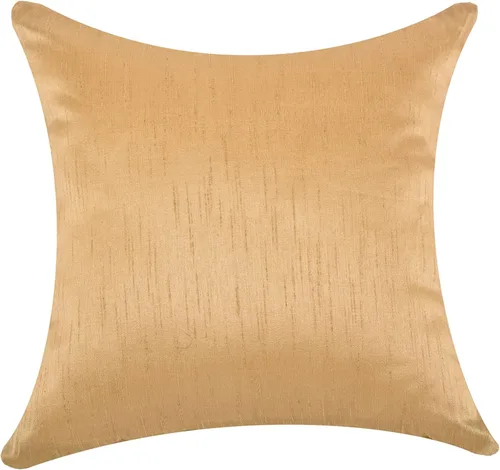 Vista 7 de Almohada amarilla con cuentas a mano para sofá, funda de almohada decorativa única, paquete de 2 fundas de almohada amarillas, funda de almohada