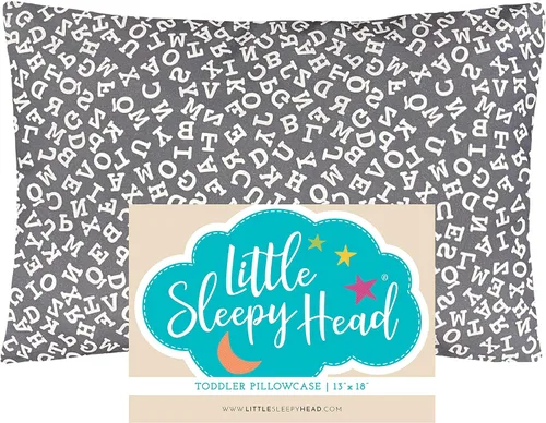 Vista 52 de Funda de almohada para jóvenes Little Sleepy Head - 100% funda de almohada de algodón y hipoalergénica - Funda de almohada envolvente de ajuste