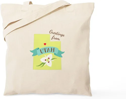 Vista 14 de CafePress Park City Utah Bolsa de esquí reutilizable de lona beige natural