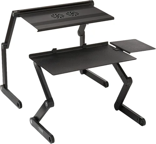 Vista 11 de Kit de conversión de escritorio vertical Workez para computadoras portátiles y de escritorio, Negro