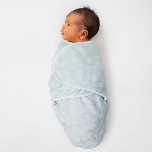 Vista 5 de The Peanutshell Juego de 3 mantas para bebé, saco de dormir para recién nacido, saco de dormir para recién nacidos, de 0 a 3, 3 a 6 meses, algodón