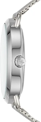 Vista 4 de Michael Kors Portia - Reloj de acero inoxidable de tres manecillas para mujer