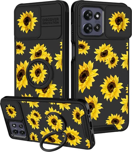 Vista 11 de Funermei Funda para Moto G Stylus 5G 2022, funda para teléfono con diseño de calavera de esqueleto para mujeres y niñas, diseño gótico, Como
