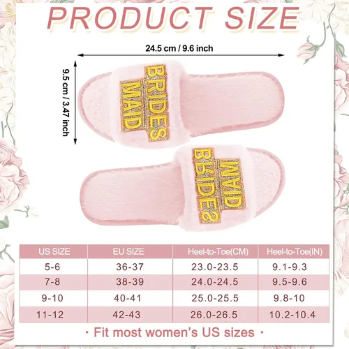 Vista 3 de Bata de dama de honor de 18 piezas con pantuflas, batas de satén, batas de dama de honor cortas de novia para fiesta de boda