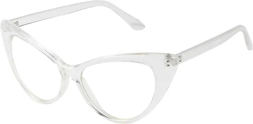 Vista 3 de ShadyVEU Gafas de sol vintage Cateye protección UV sin receta lente transparente elegante moda retro Mod